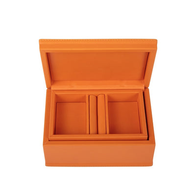 Large Jewellery Box Tangerine